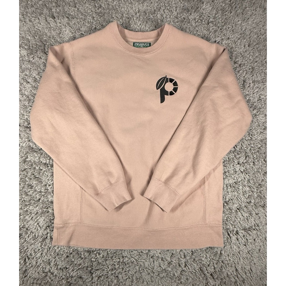 Produce‎ Portland Independent Trading Company Heavyweight Crewneck Pink Size L